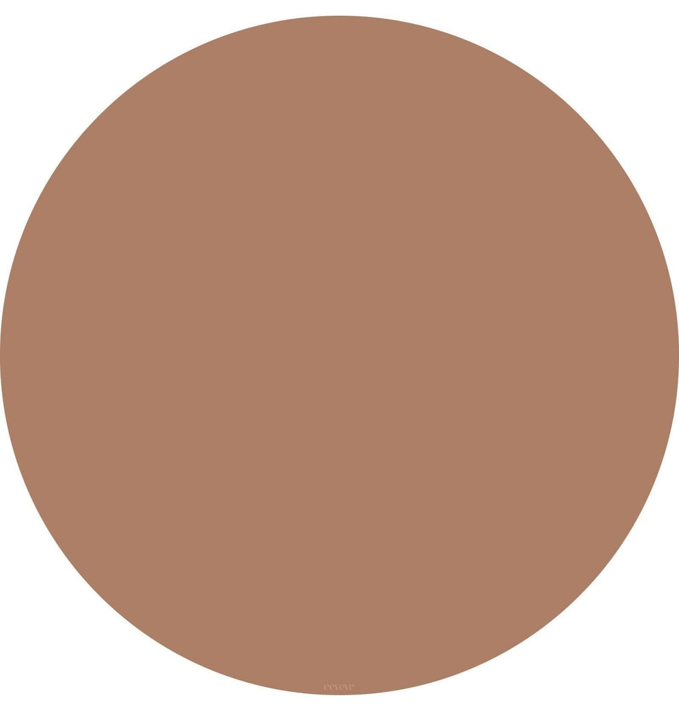 Runde Schmutzfangmatte – Cappuccino Brown – Eeveve