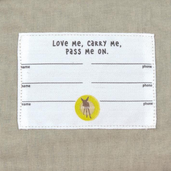 Little One & Me Square rugzak - Small - Olive