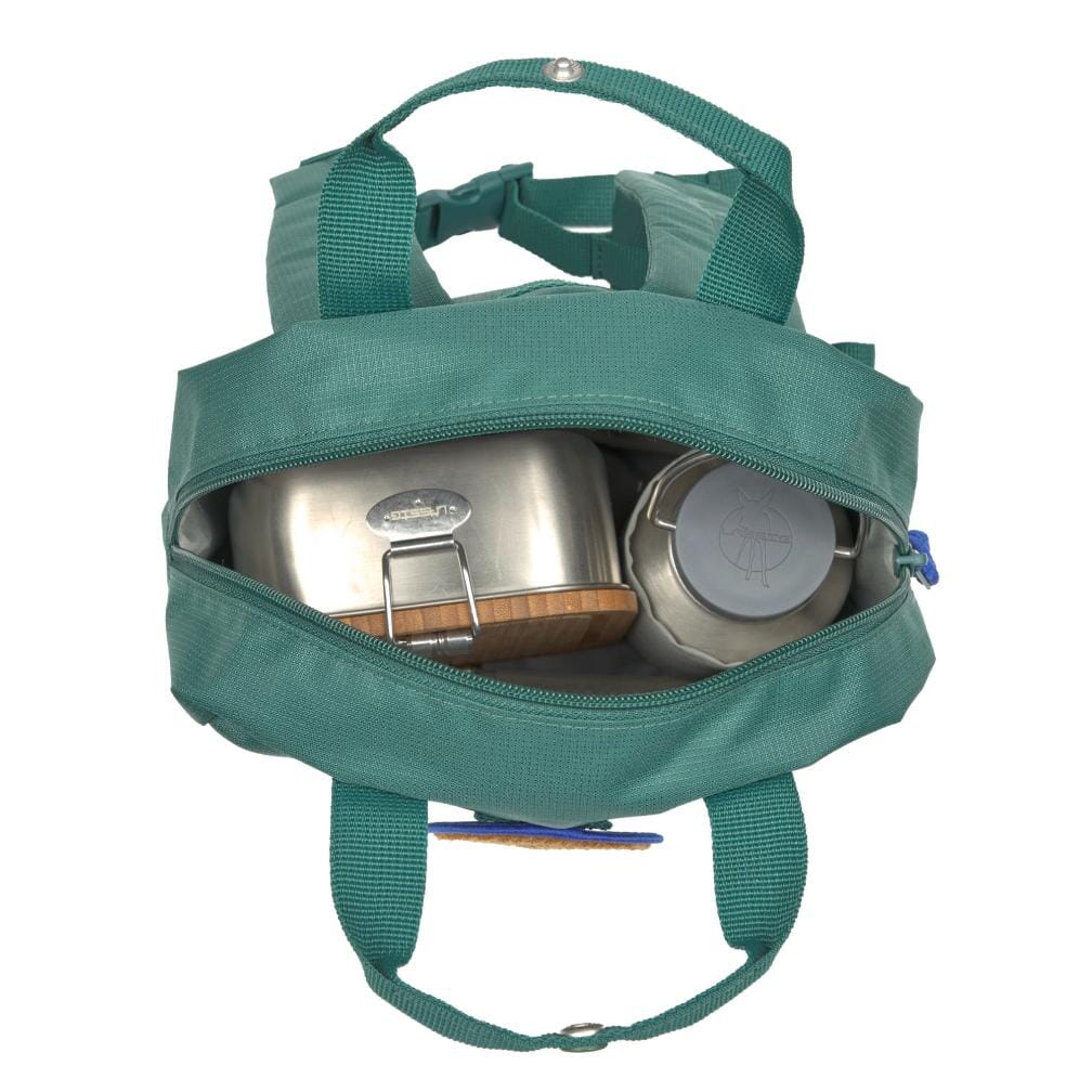 Mini Square rugzak Little Gang - Dark Green