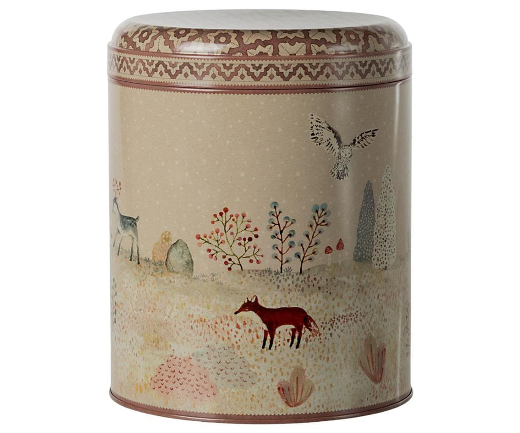 4 metalen dozen - Winter wonderland