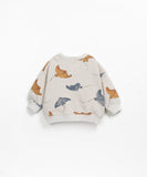 Pullover mit Strahlendruck – Fiber Raias – Play Up