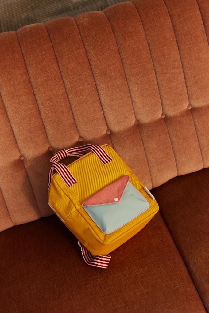 Rugzak small - Envelope Submarine yellow