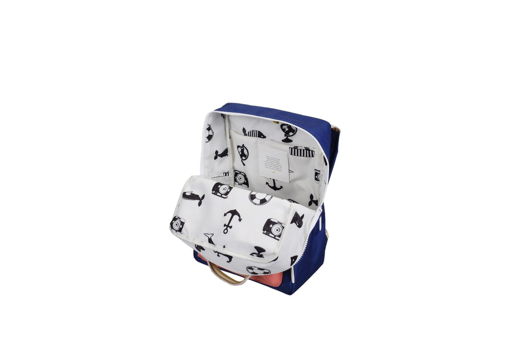 Rugzak medium - Wonders Envelope Ned blue