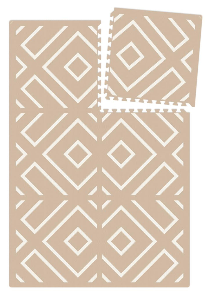 Puzzelmat - Modern Blocks Desert Sand - Eeveve