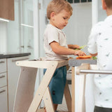 Sicherheitsnetz für Step'N'Fold Lernturm - Grau - Ette Tete