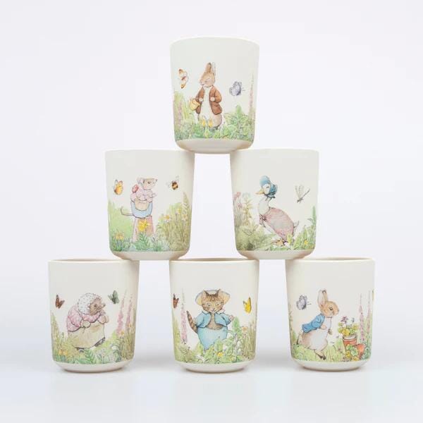 Herbruikbare Melamine bekers - Peter Rabbit