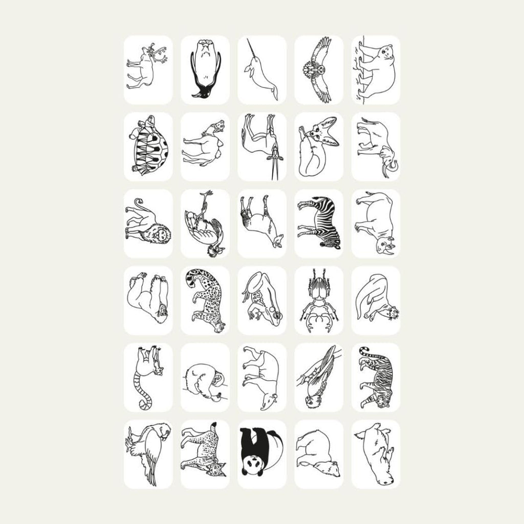 Refill voor Kidydraw Mini tekentablet - Animals Around the World & Oceans and Pirates