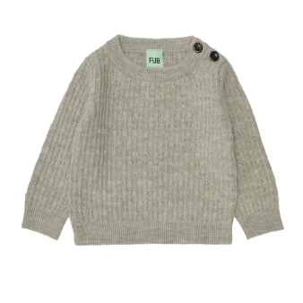 Baby Blouse - Light beige melange