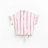 Blouse met streepjes - Grés Risca Rosa