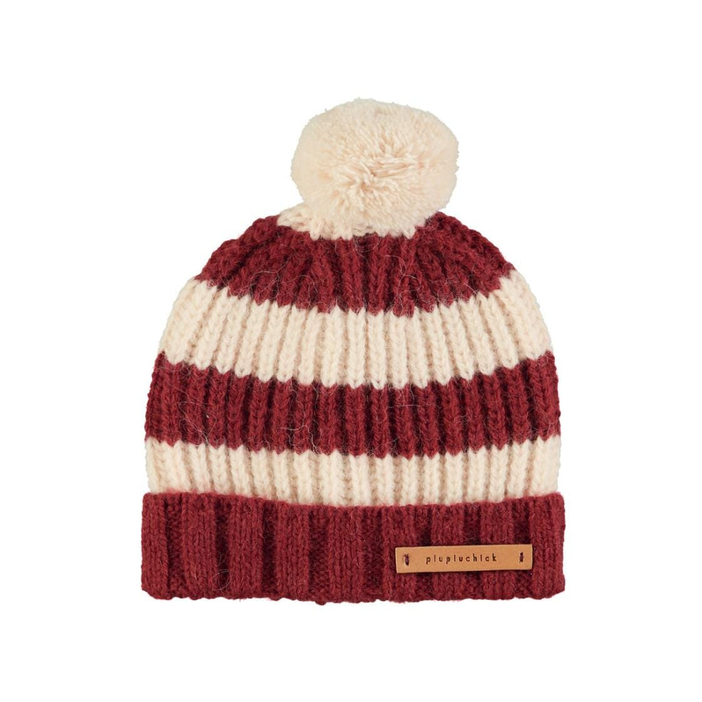 Muts - Bordeaux & Light pink stripes