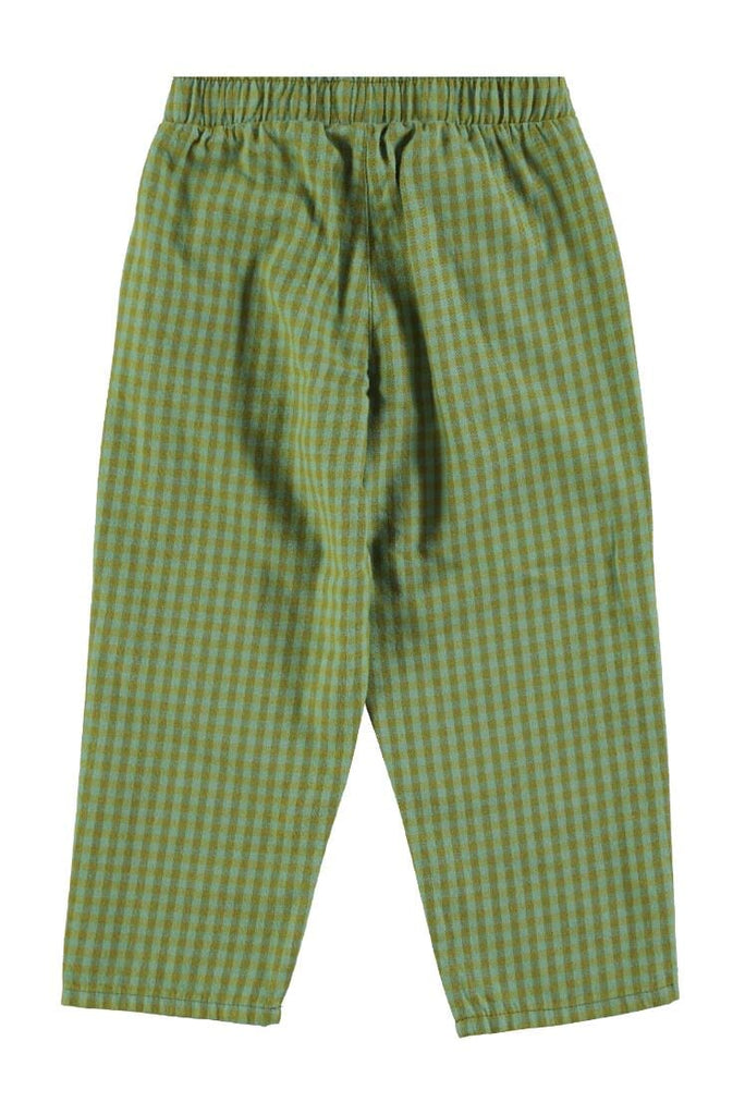 Unisex broek - Green checkered
