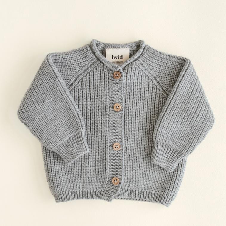 Cardigan Inga - Grey melange