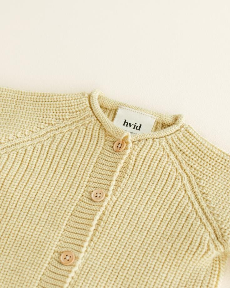Cardigan Inga - Light yellow