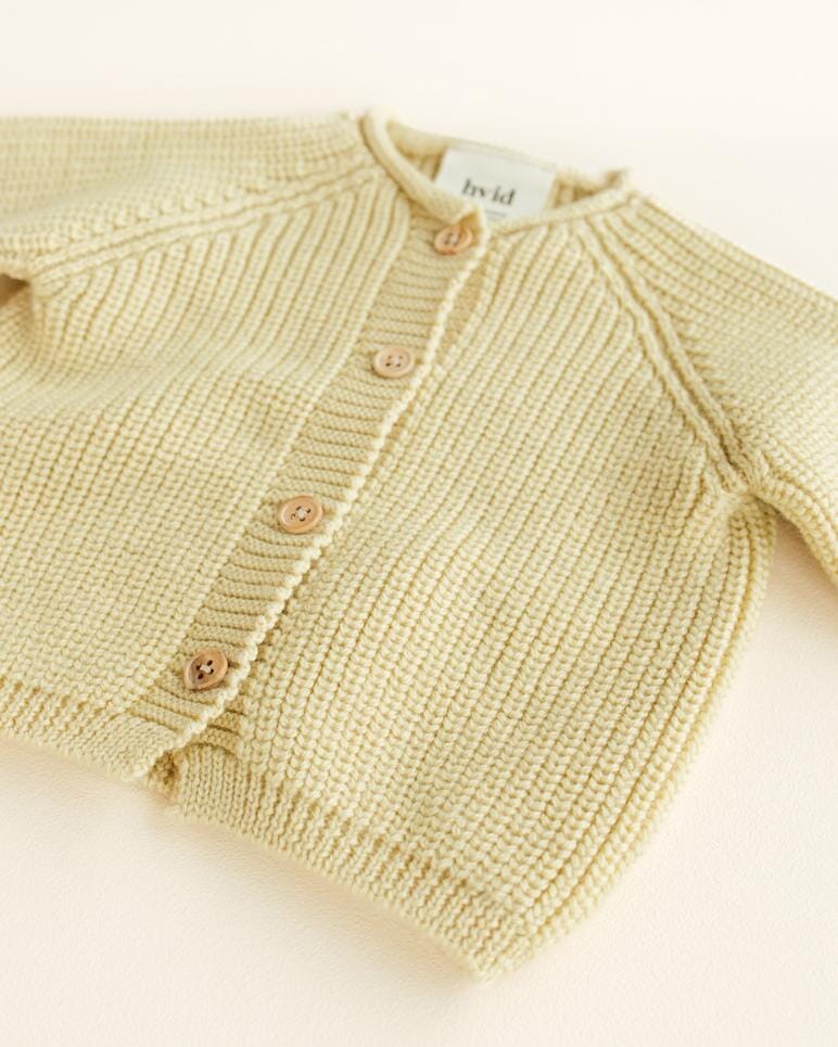Cardigan Inga - Light yellow