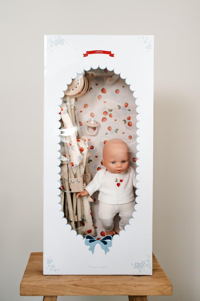 Coco Puppenwagen-Set - Marmelade - Konges Slojd