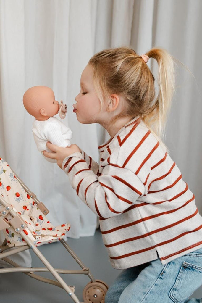 Coco Puppenwagen-Set - Marmelade - Konges Slojd