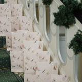 Kerstkalender met 24 cadeautjes - Beige