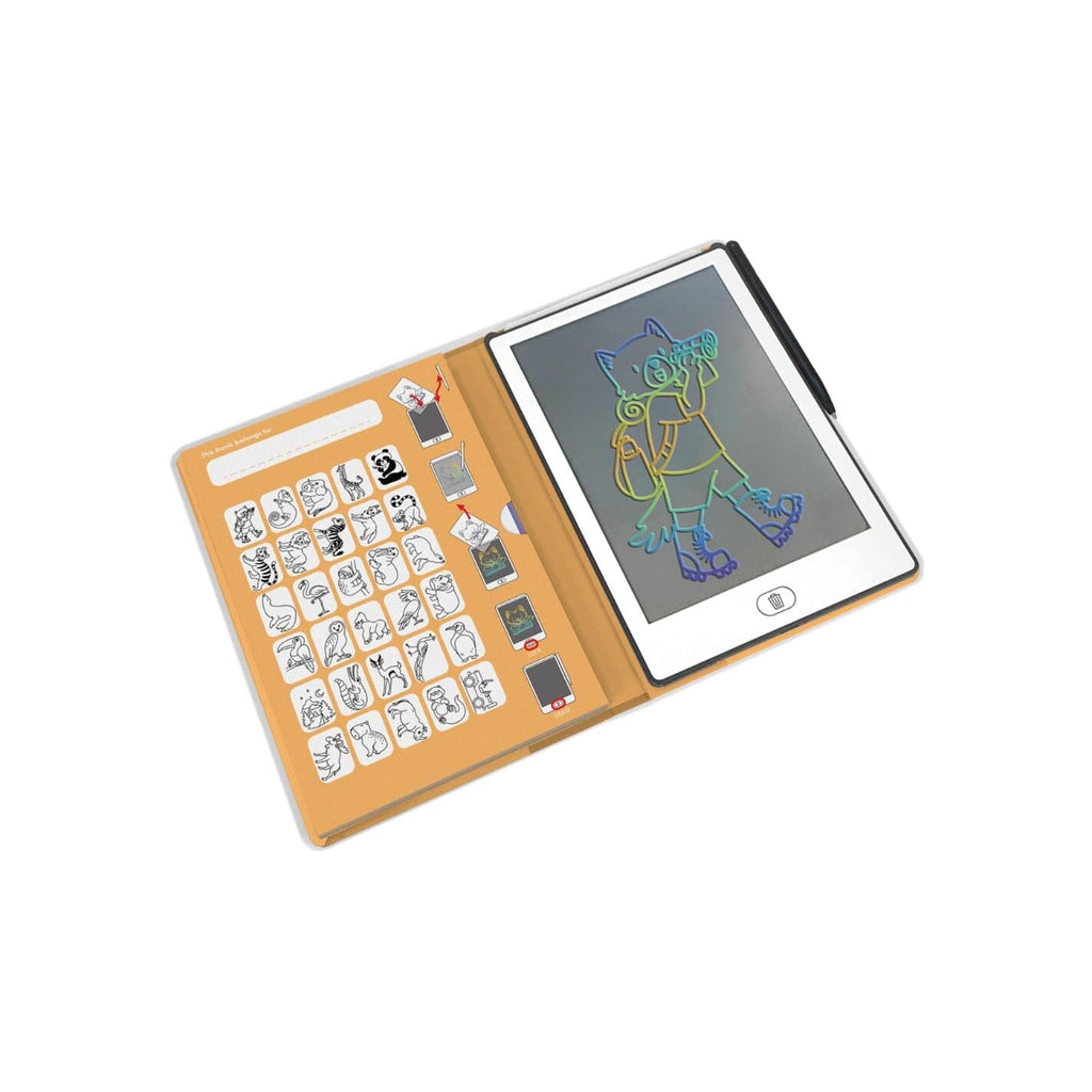 Kidydraw Mini-Zeichentablett - Animals - Kidywolf