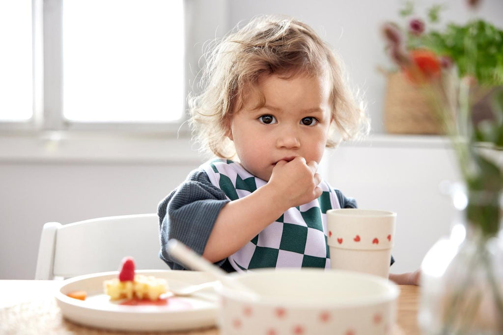 Serviesset - Happy Rascals Heart Lavender