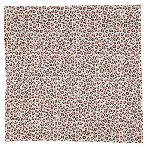 Bandana - ecru met luipaardprint