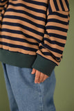 Rel Sweater - Navy Stripe