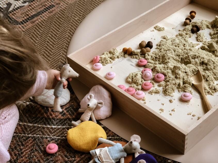 Ronde knoeimat - Mocha Dark - Eeveve