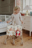Twin doll stroller - Ma grande cerise