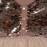 Minnu jurk - Gold Blush