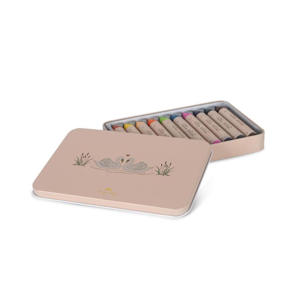 Wachsmalstifte 10 Stück - Mizumi - Konges Slojd