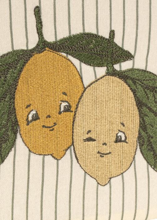 Kleine opbergdoos - Lemon stripe