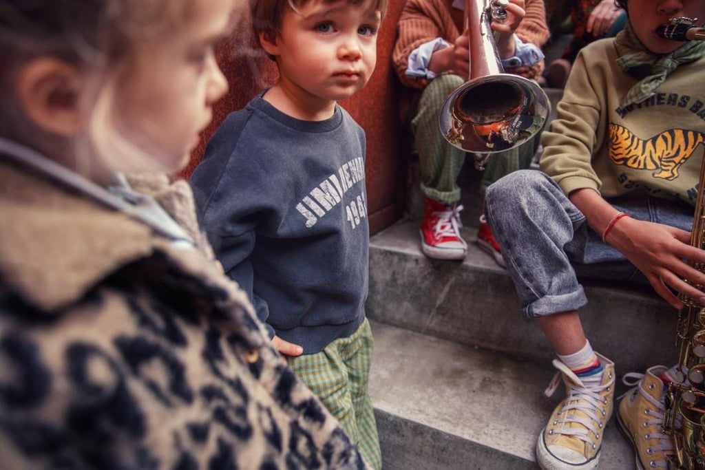 Sweater - Faded black Jimmy Hendrix