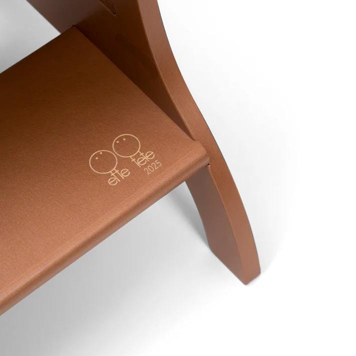 Lernturm aus Holz - Step'n sit - Mocha Mouse mit Silber - Ette Tete