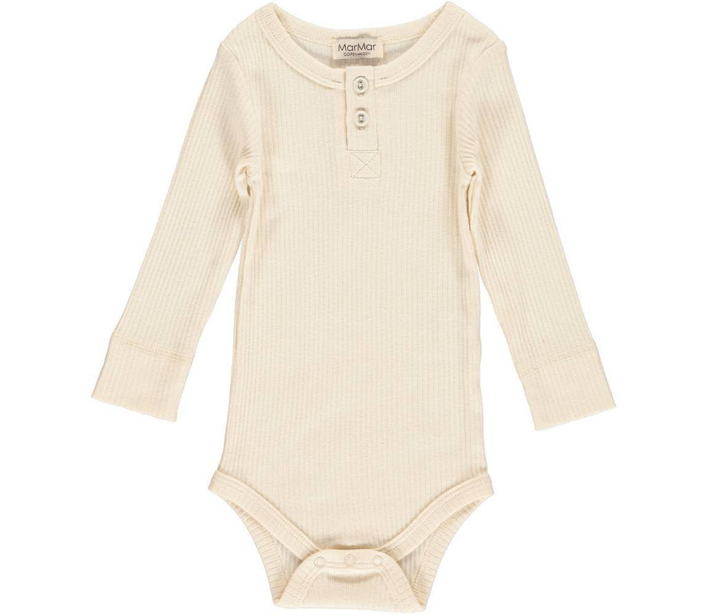 MarMar Copenhagen - Body lange mouwen - Off white