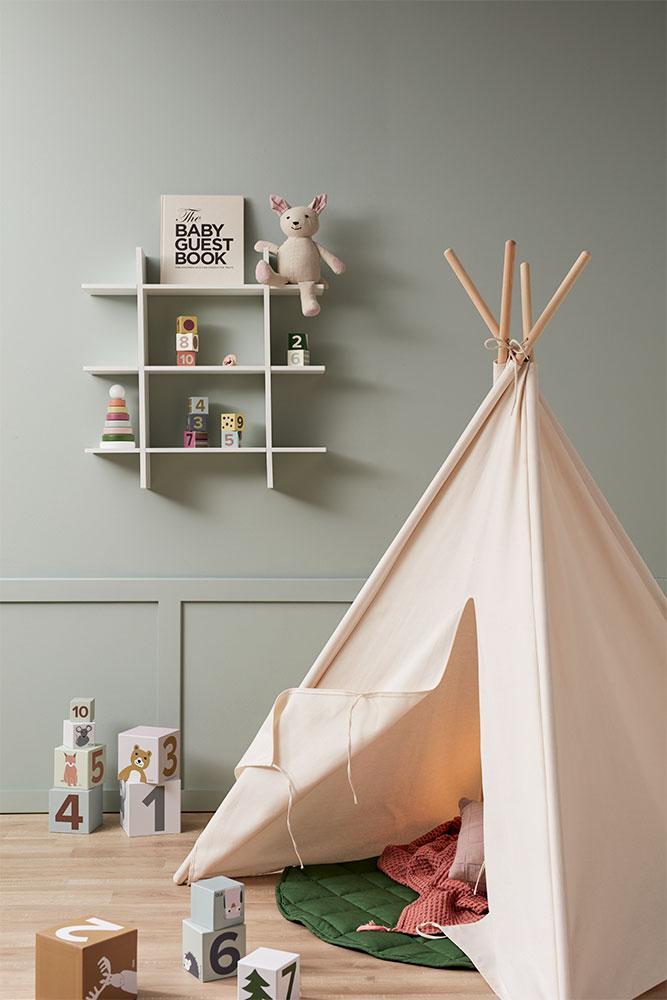 Kid's Concept - Tipi speeltent - Gebroken wit
