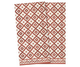 Servietten - Napkin mosaic red small - Maileg
