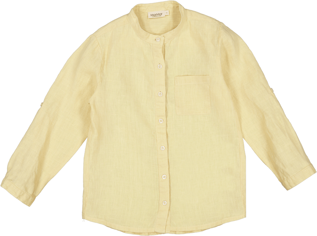 Linnen hemd Theodor - Banana - MarMar Copenhagen