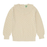 Pointelle Blouse - ecru - FUB