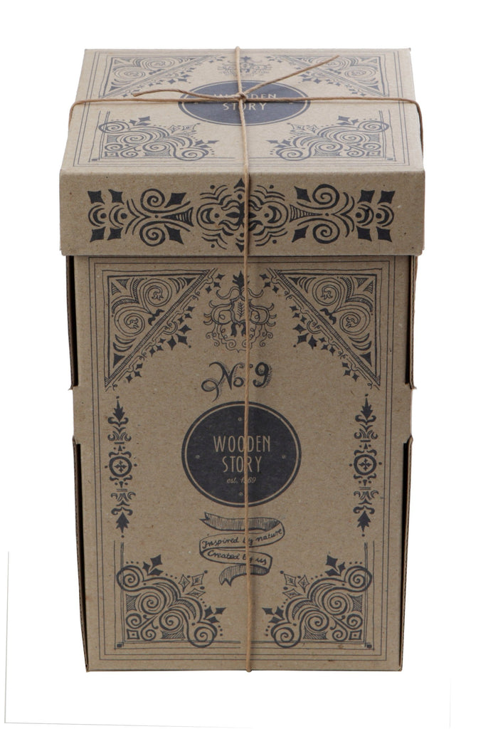 Wooden Story - Houten stapeltoren - Rond - Natural