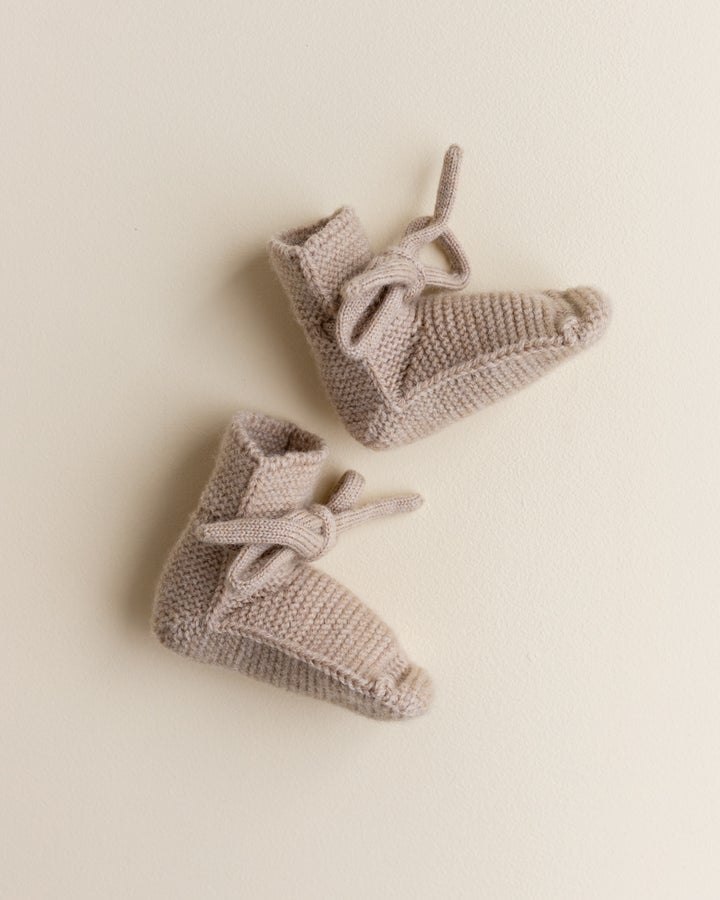 Babyschuhe - Sand - Hvid