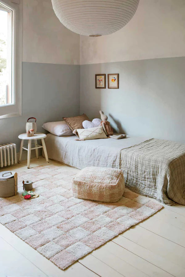 Wasbaar tapijt - Tiles Rose - Lorena Canals