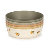 5-pack kommetjes - Lemon Mix - Konges Slojd