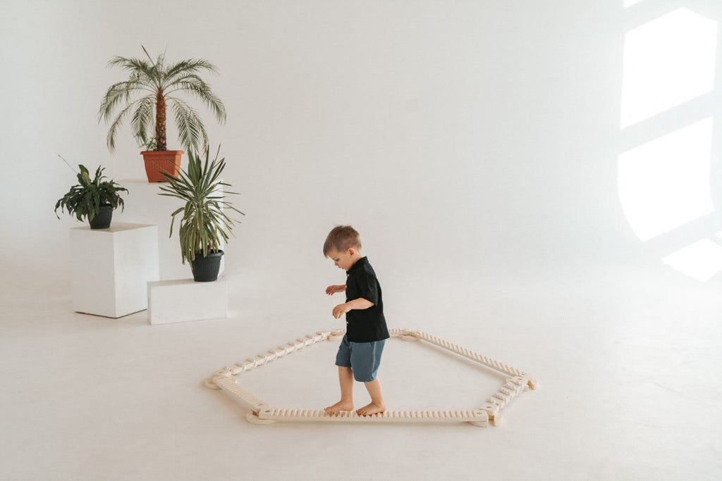 Schwebebalken aus Holz - Schwebebalken TipiToo Maxi - Holz - Ette Tete