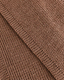 Schal Gustave - Mokka - Hvid