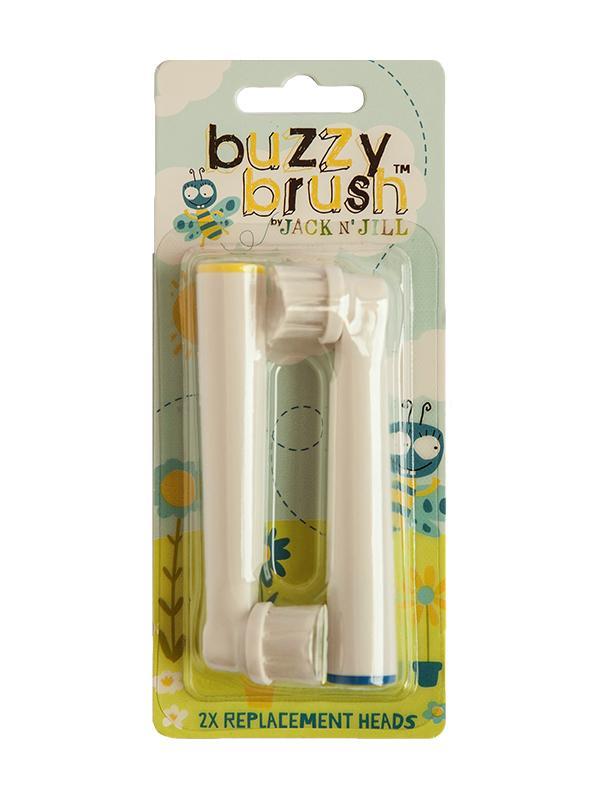 Jack N' Jill - Vervangborstels 2-pack - Buzzy brush