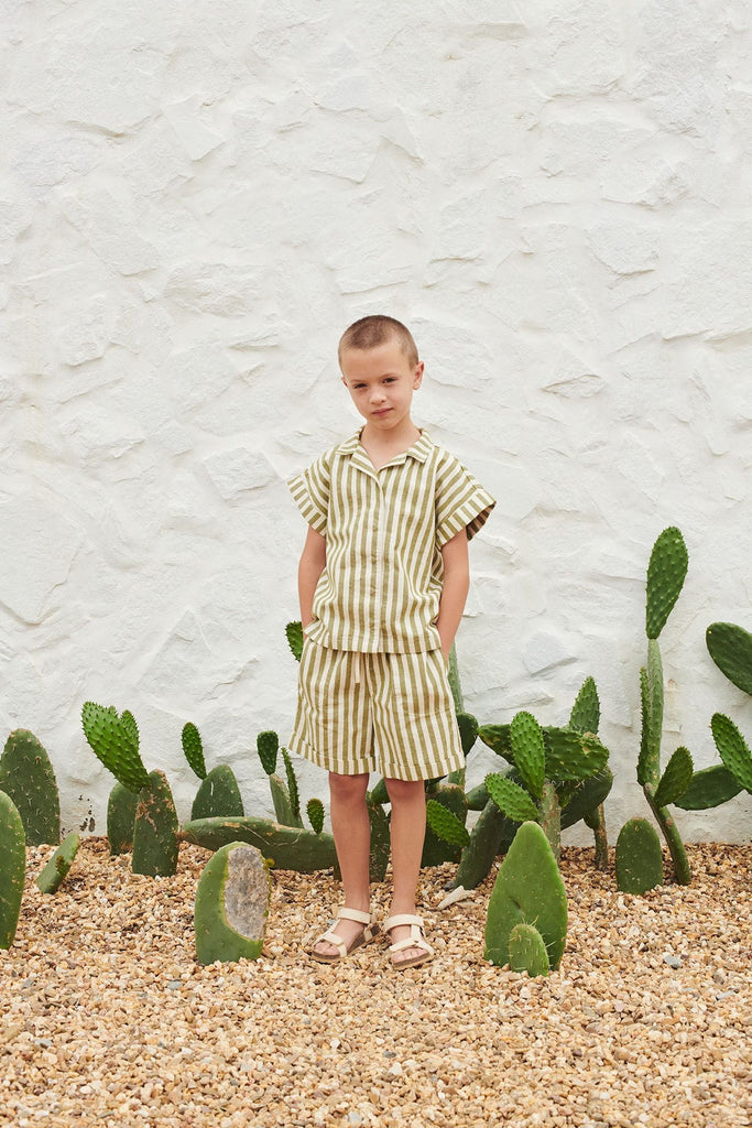 Mateo Hemd - Cotton stripes - LiiLU