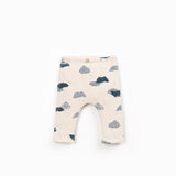 Jersey legging met print - Clouds Detail