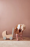 Puppenwagen aus Holz - Natural - Kinderkonzept