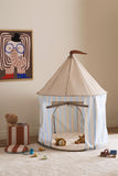 Spielzelt - Stripe Light Blue - Kid's Concept 