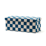 Hocker 80cm - Check Teal - Kid's Concept 