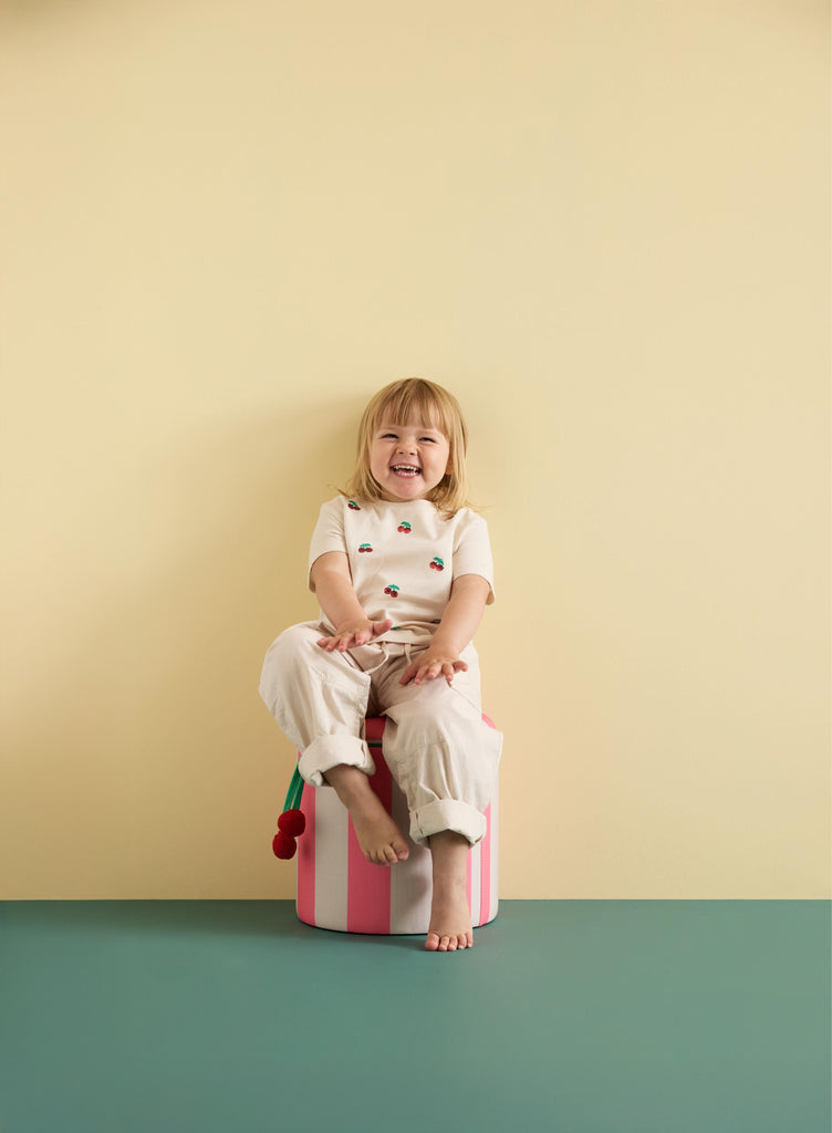 Sitzkissen mit Stauraum - Pink - Kid's Concept 